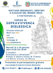 corso di sopravvivenza dislessica